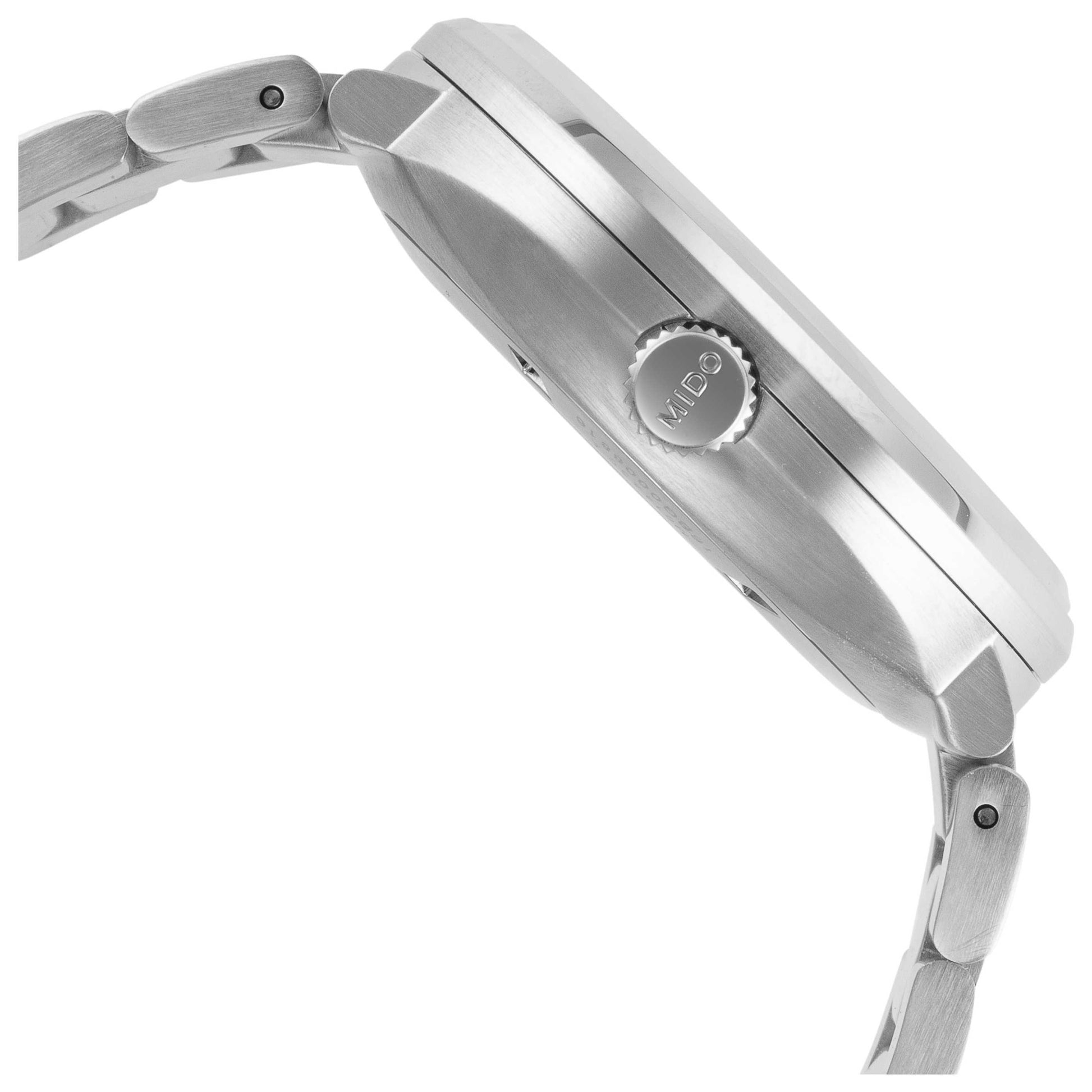 Right view of Mido Commander Men's Automatic Watch M0144301103180