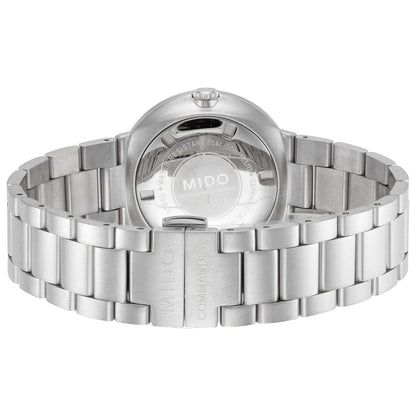 Back view of Mido Commander II Men's Automatic Watch M0144301105180