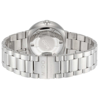 Back view of Mido Commander II Men's Automatic Watch M0144301106180