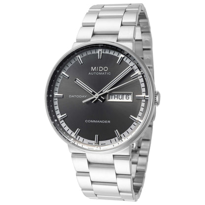 Front view of Mido Commander II Men's Automatic Watch M0144301106180