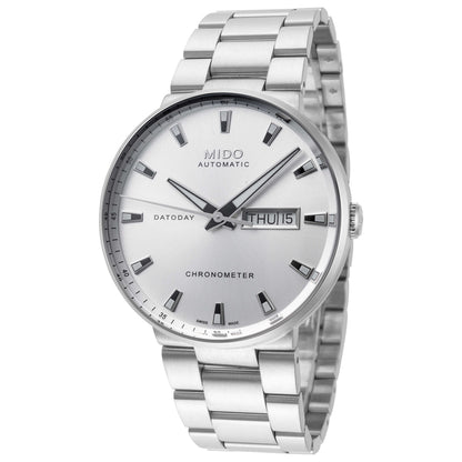 Front view of Mido Commander II Men's Automatic Watch M0144311103100