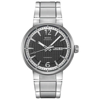 Front view of Mido Great Wall Men's Automatic Watch M0176311106700