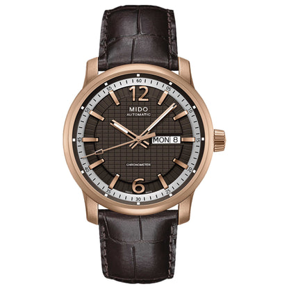 Front view of Mido Great Wall Men's Automatic Watch M0196313629700