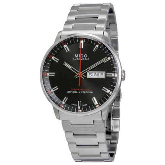 Front view of Mido Commander II Men's Automatic Watch M0214311105100