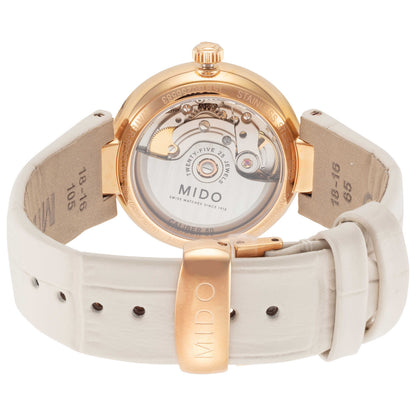 Back view of Mido Baroncelli II Women's Automatic Watch M0222073611611