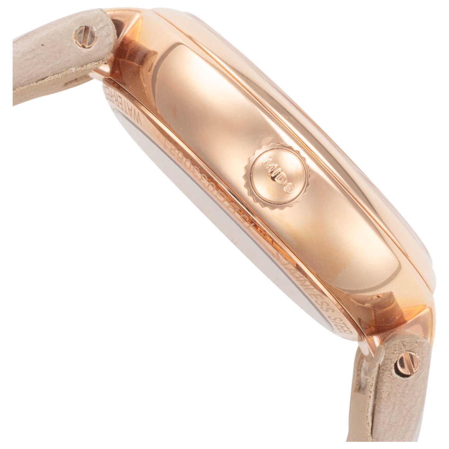 Right view of Mido Baroncelli II Women's Automatic Watch M0222076611612