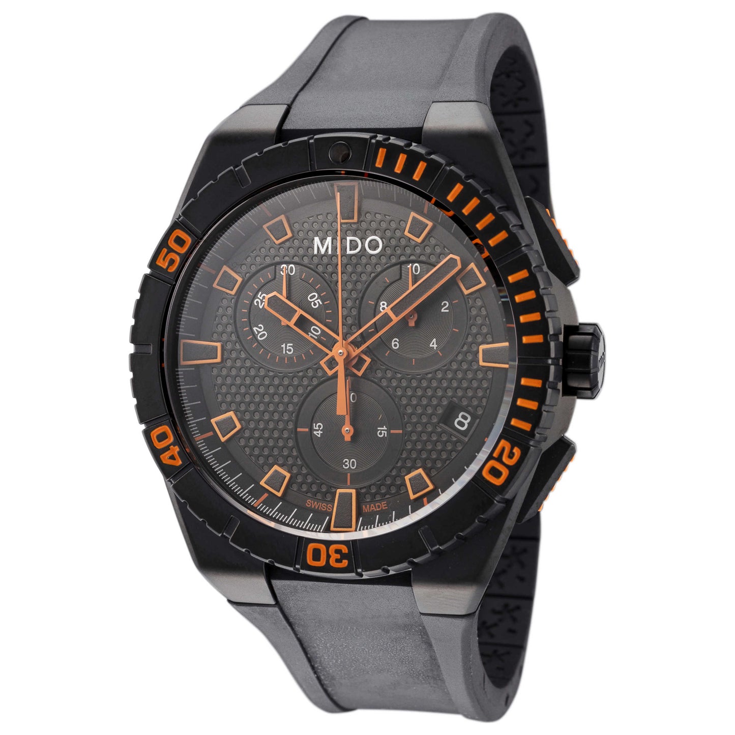 Front view of Mido Ocean Star Men's Quartz Watch M0234173705109