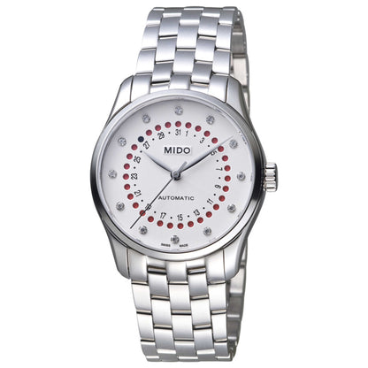Front view of Mido Belluna Women's Automatic Watch M0242071103600