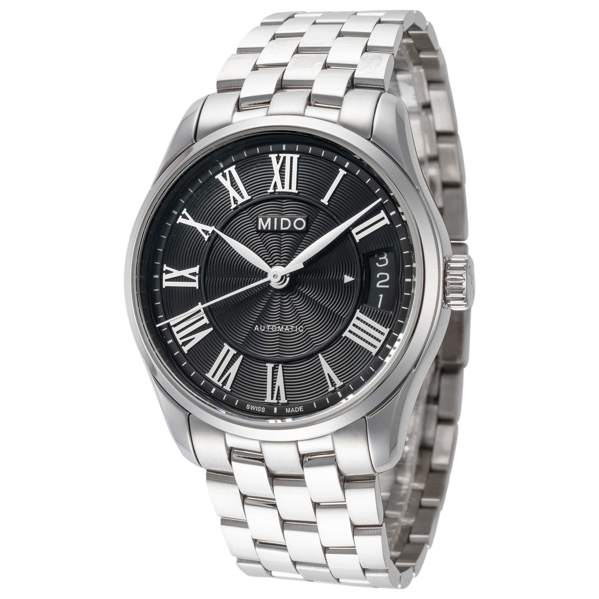 Front view of Mido Belluna II Women's Automatic Watch M0242071105300