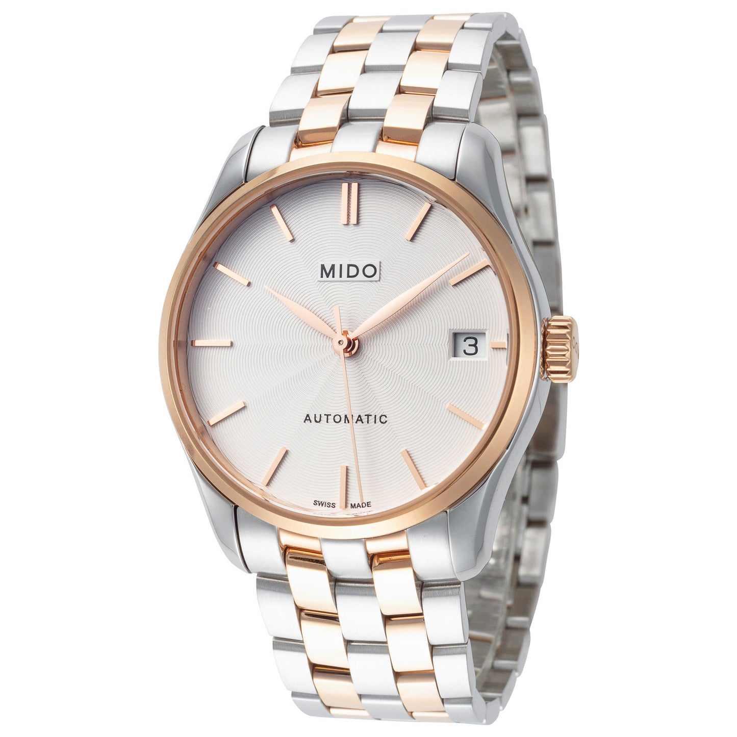 Front view of Mido Belluna II Women's Automatic Watch M0242072203100
