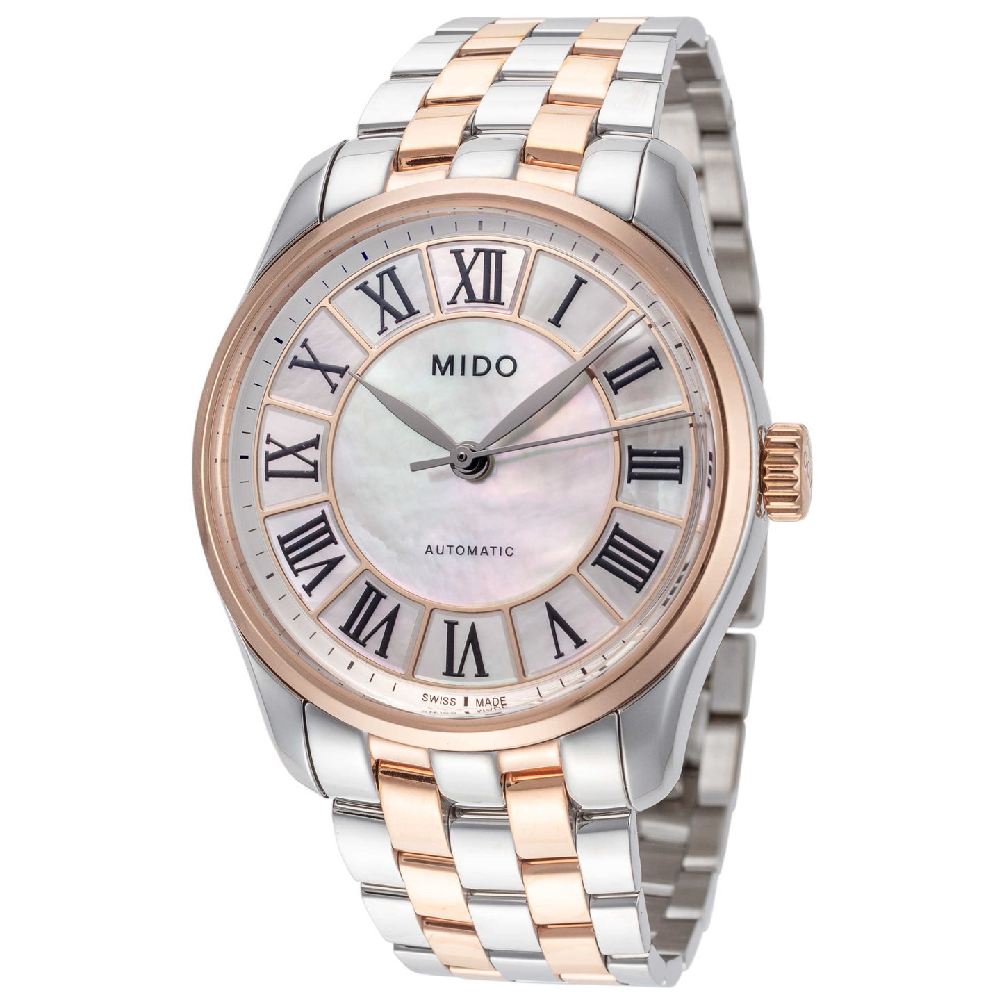 Front view of Mido Belluna II Women's Automatic Watch M0242072211000