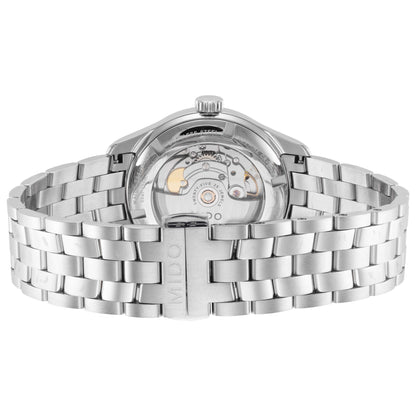 Back view of Mido Belluna II Men's Automatic Watch M0244071103300