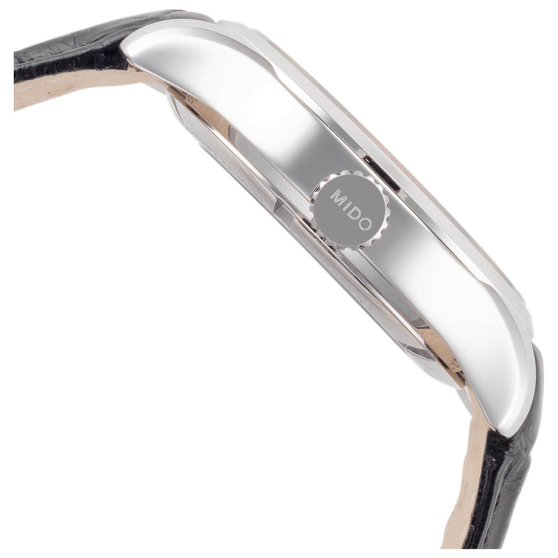 Right view of Mido Belluna II Men's Automatic Watch M0244071603300