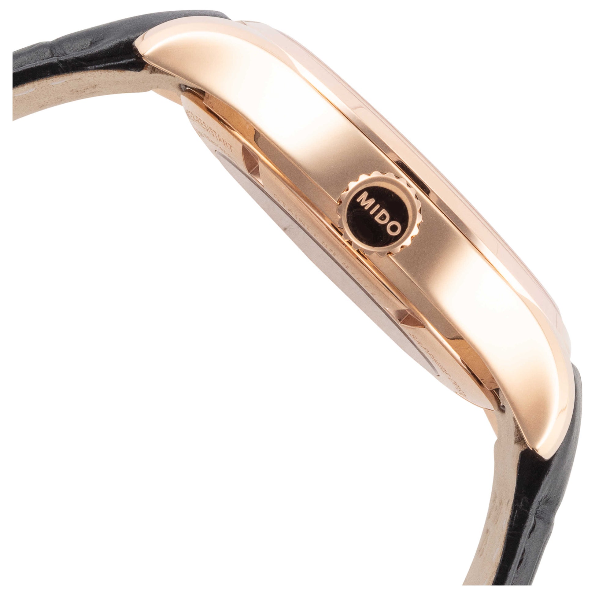 Right view of Mido Belluna II Men's Automatic Watch M0244073603109