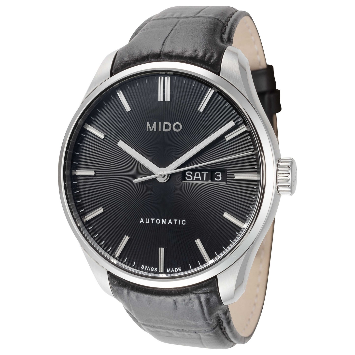 Front view of Mido Belluna II Men's Automatic Watch M0246301605100