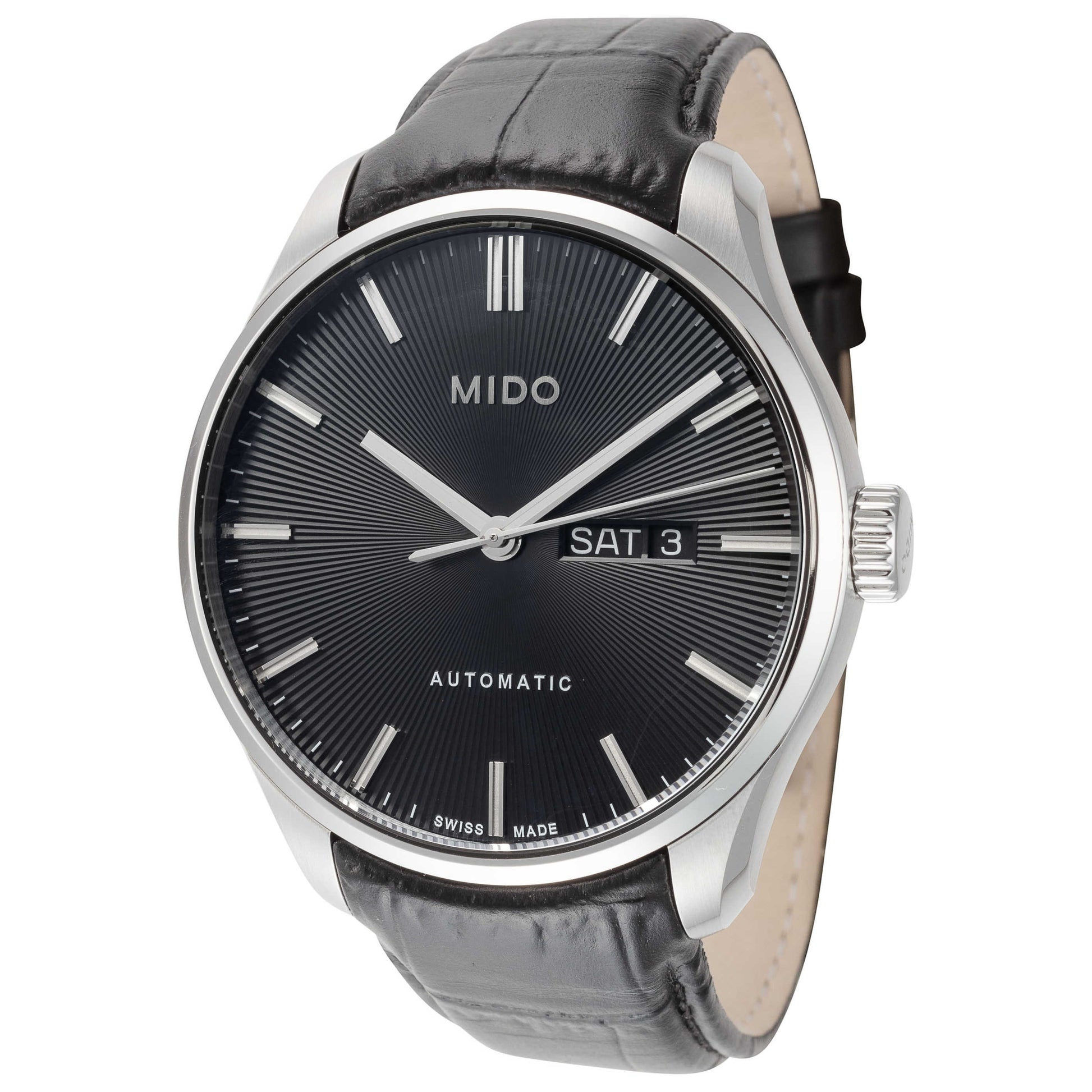 Front view of Mido Belluna II Men's Automatic Watch M0246301605100