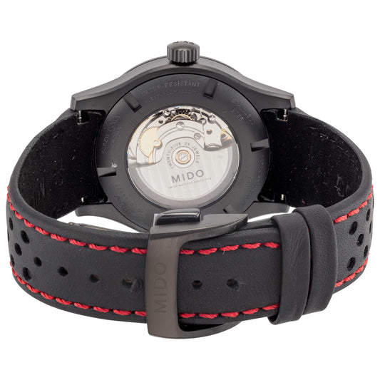 Back view of Mido Multifort Men's Automatic Watch M0254073606100