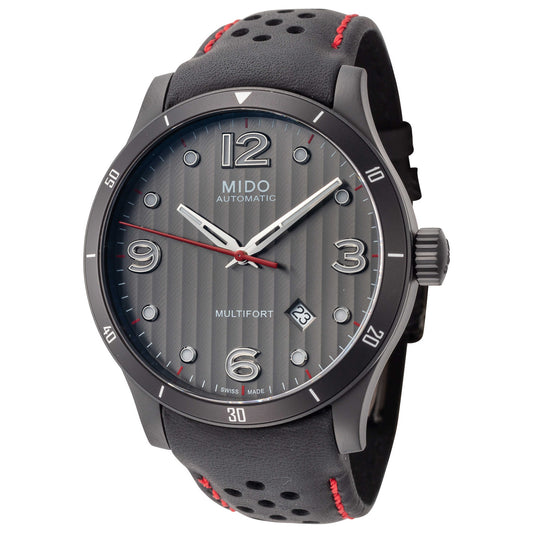 Front view of Mido Multifort Men's Automatic Watch M0254073606100