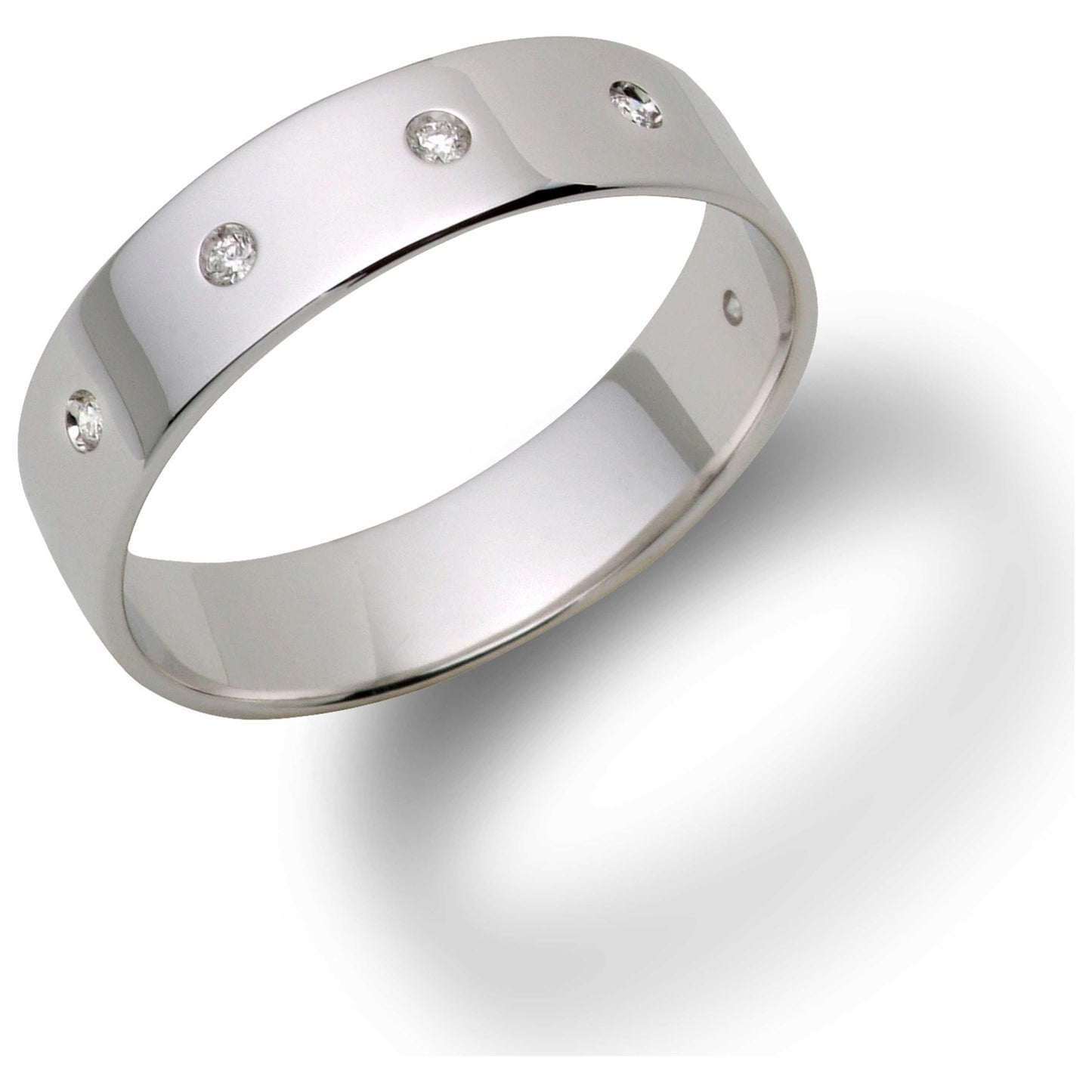 Front view of Miore Ring Women's Ring M0267WP