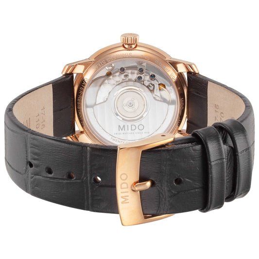 Back view of Mido Baroncelli III Women's Automatic Watch M0272073601300