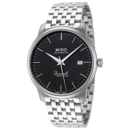 Front view of Mido Baroncelli III Men's Automatic Watch M0274071105000