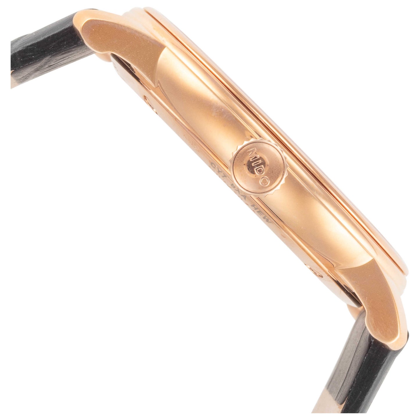 Right view of Mido Baroncelli III Men's Automatic Watch M0274073601300