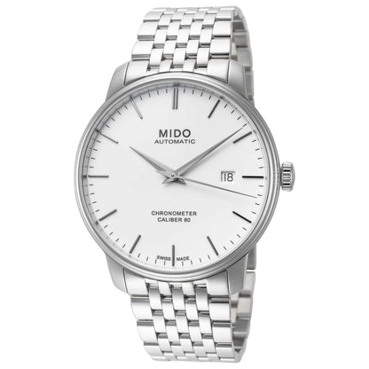 Front view of Mido Baroncelli III Men's Automatic Watch M0274081101100