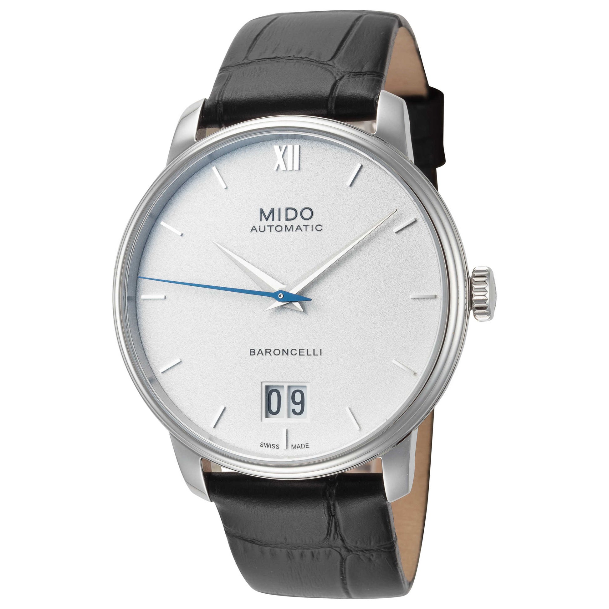 Front view of Mido Baroncelli III Men's Automatic Watch M0274261601800