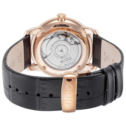 Back view of Mido Baroncelli Men's Automatic Watch M0274283605300