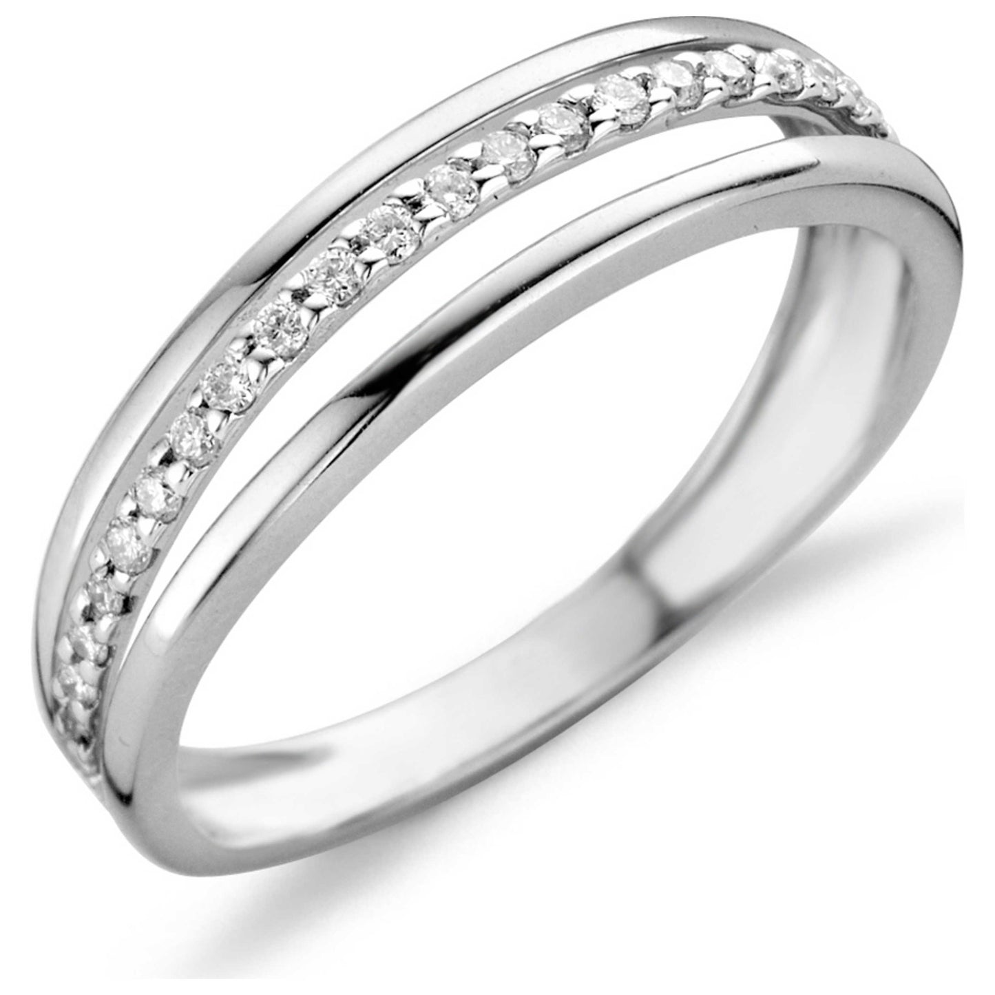 Front view of Miore Ring Women's Ring M0341AWP
