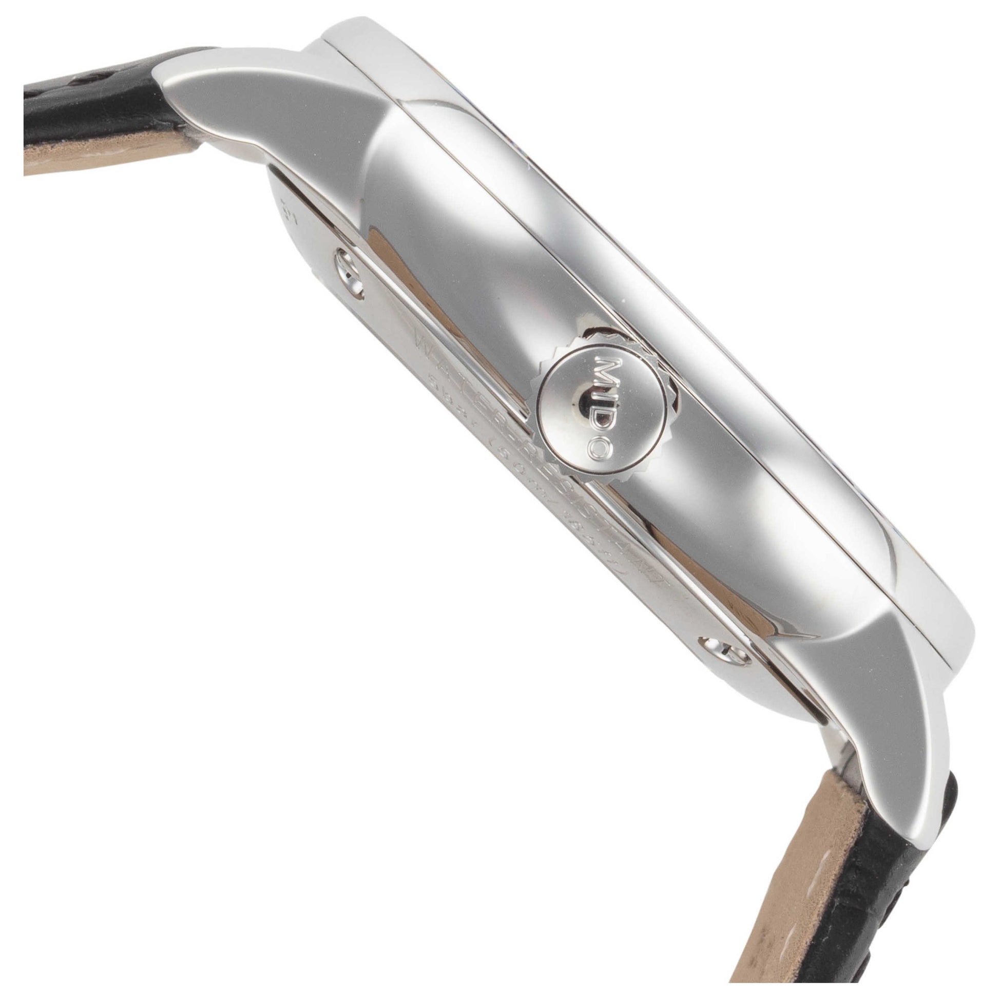 Right view of Mido Baroncelli Men's Automatic Watch M0374361606100