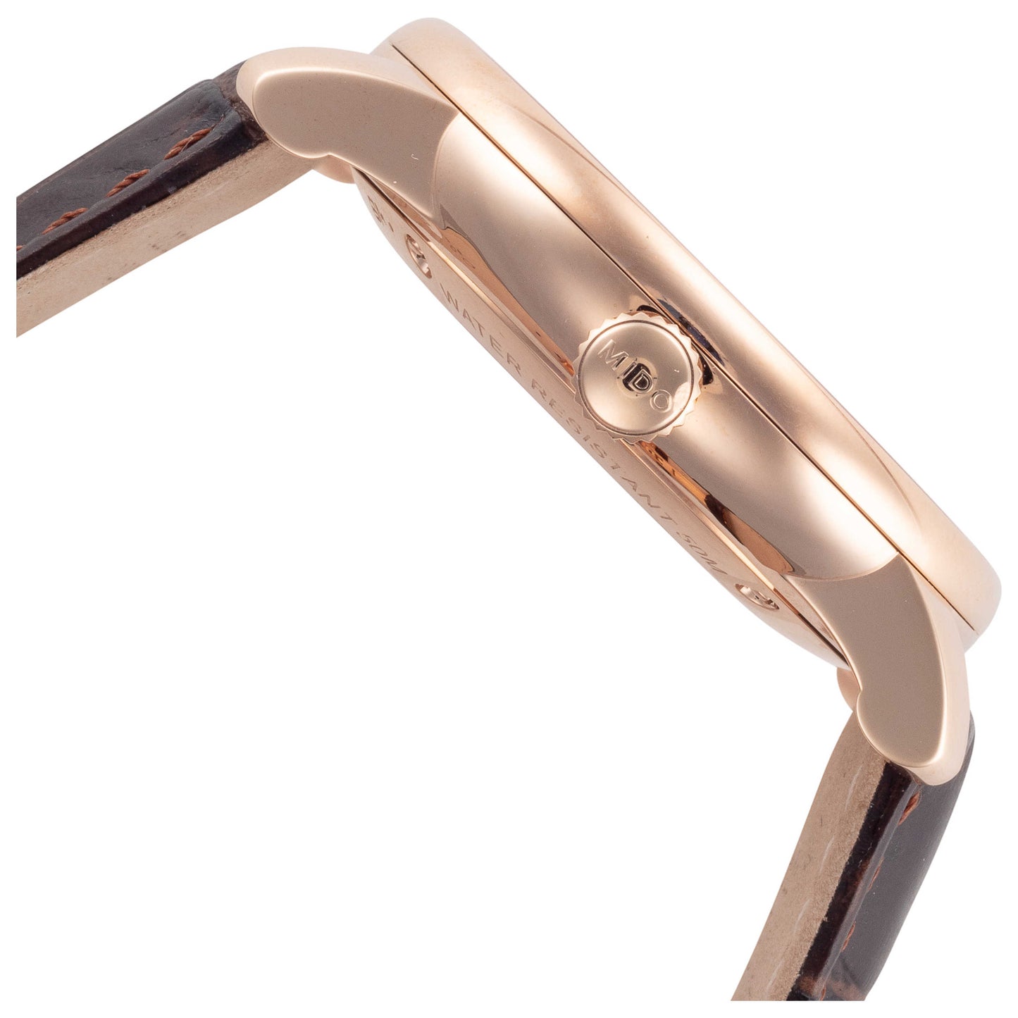 Right view of Mido Baroncelli Jubilee Men's Automatic Watch M0376083606200