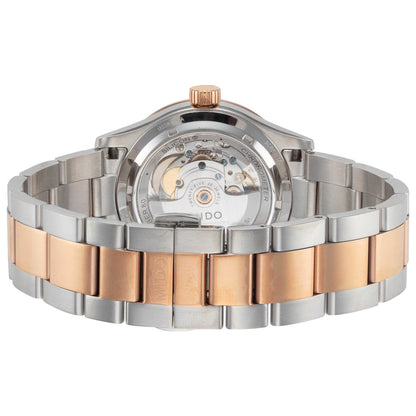 Back view of Mido Multifort Men's Automatic Watch M0384312203100