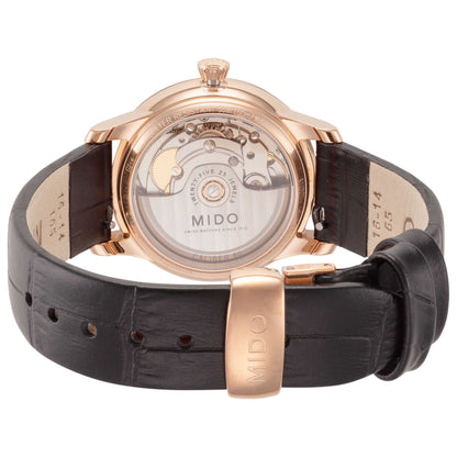 Back view of Mido Baroncelli Women's Automatic Watch M0392073610601
