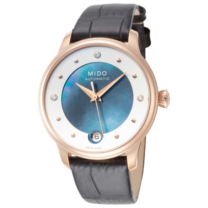 Front view of Mido Baroncelli Women's Automatic Watch M0392073610601