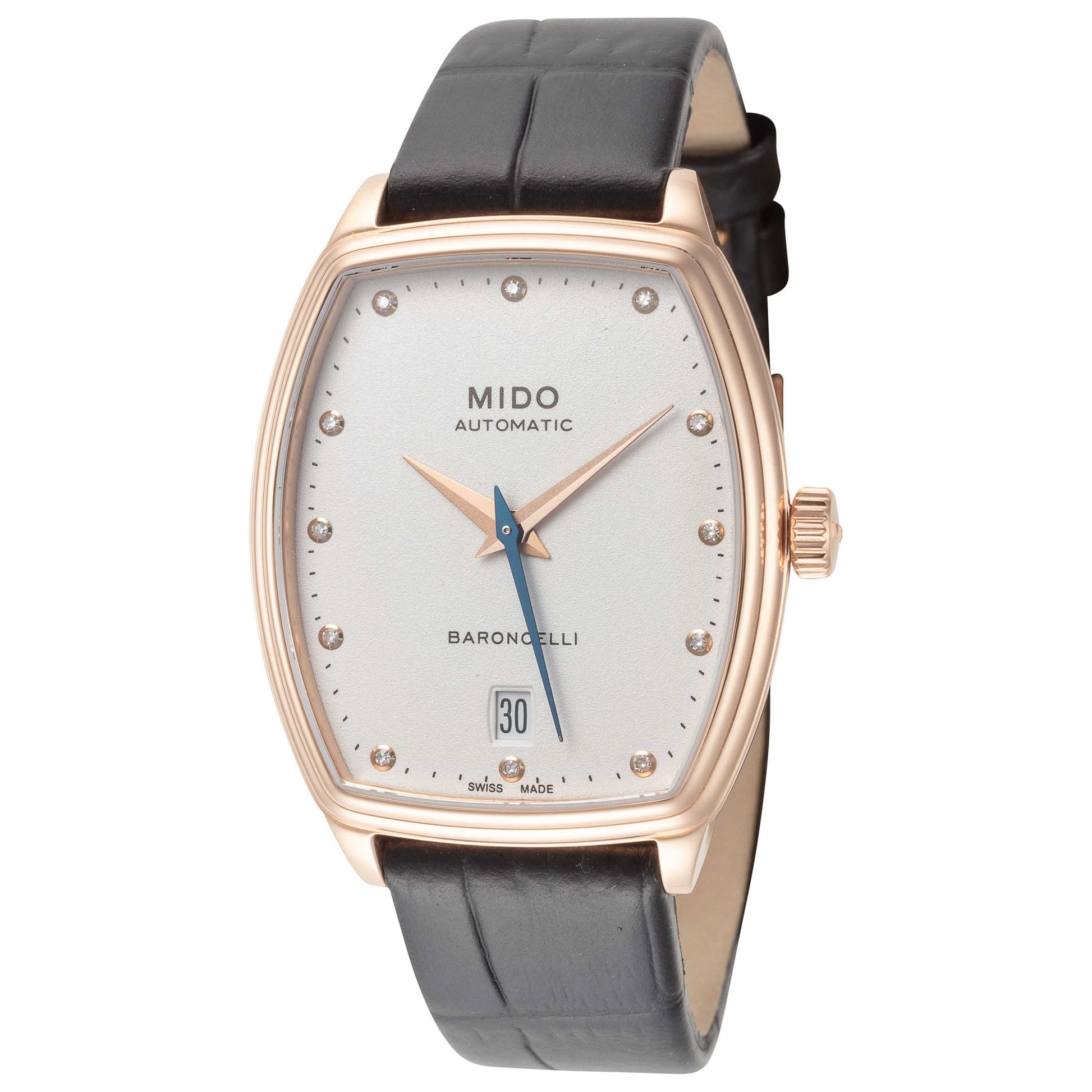 Front view of Mido Baroncelli Women's Automatic Watch M0413073601600
