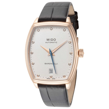 Front view of Mido Baroncelli Women's Automatic Watch M0413073601600