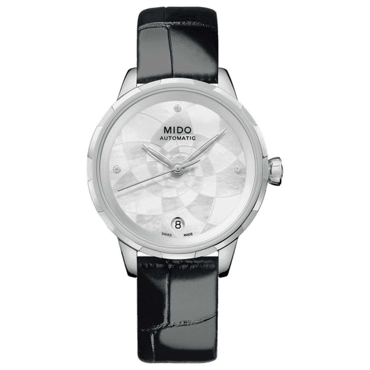 Front view of Mido Rainflower Women's Automatic Watch M0432071611600