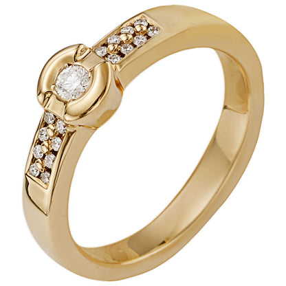 Front view of Miore Ring Women's Ring M0647YR