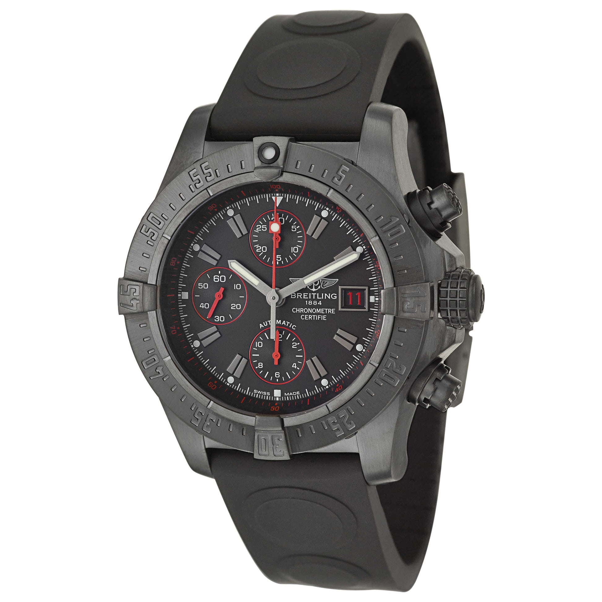 Front view of Breitling Aeromarine Men's Automatic Watch M133802C-BC73-221S