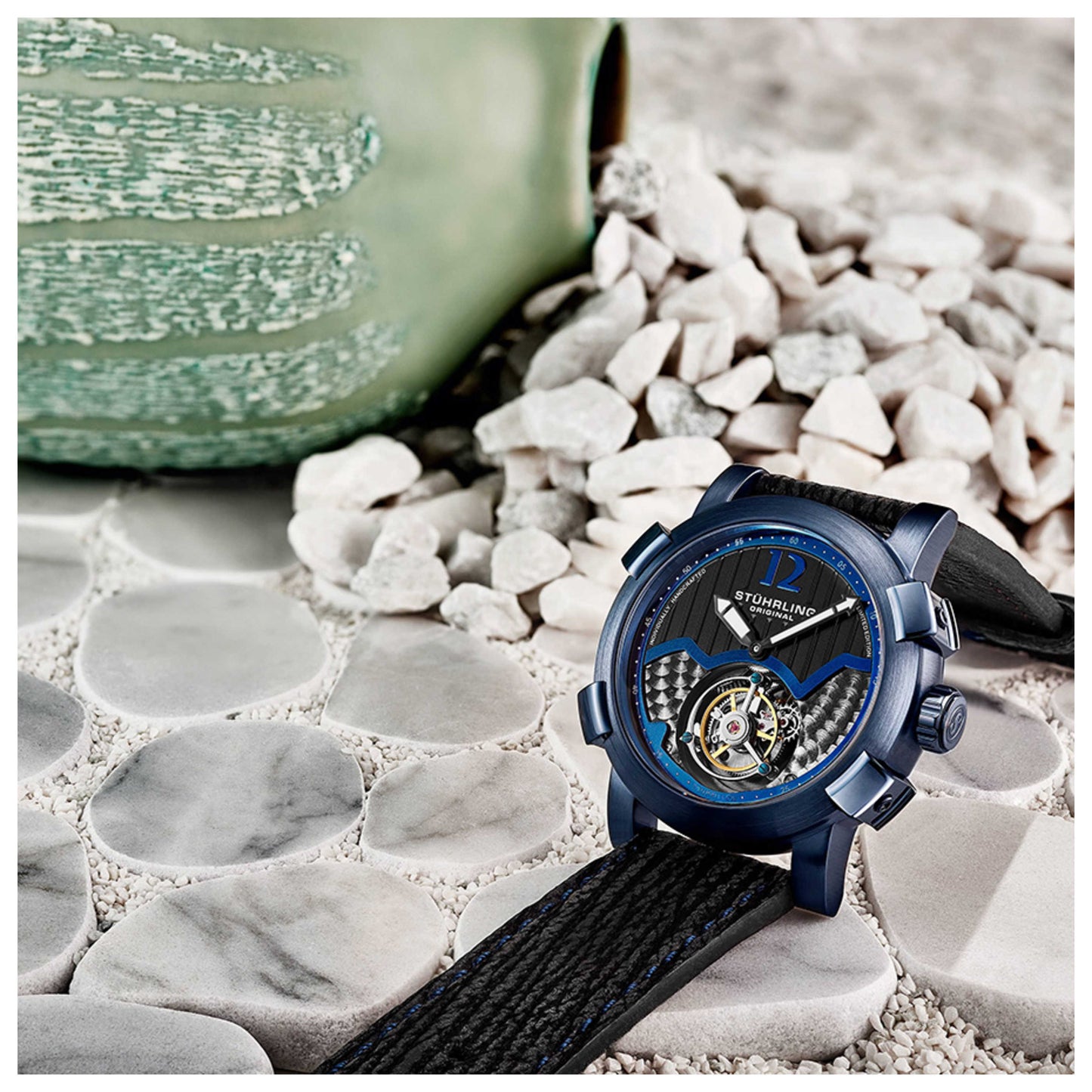 Stuhrling Tourbillon Men's Manual-Wind Watch M13684 - Image #8