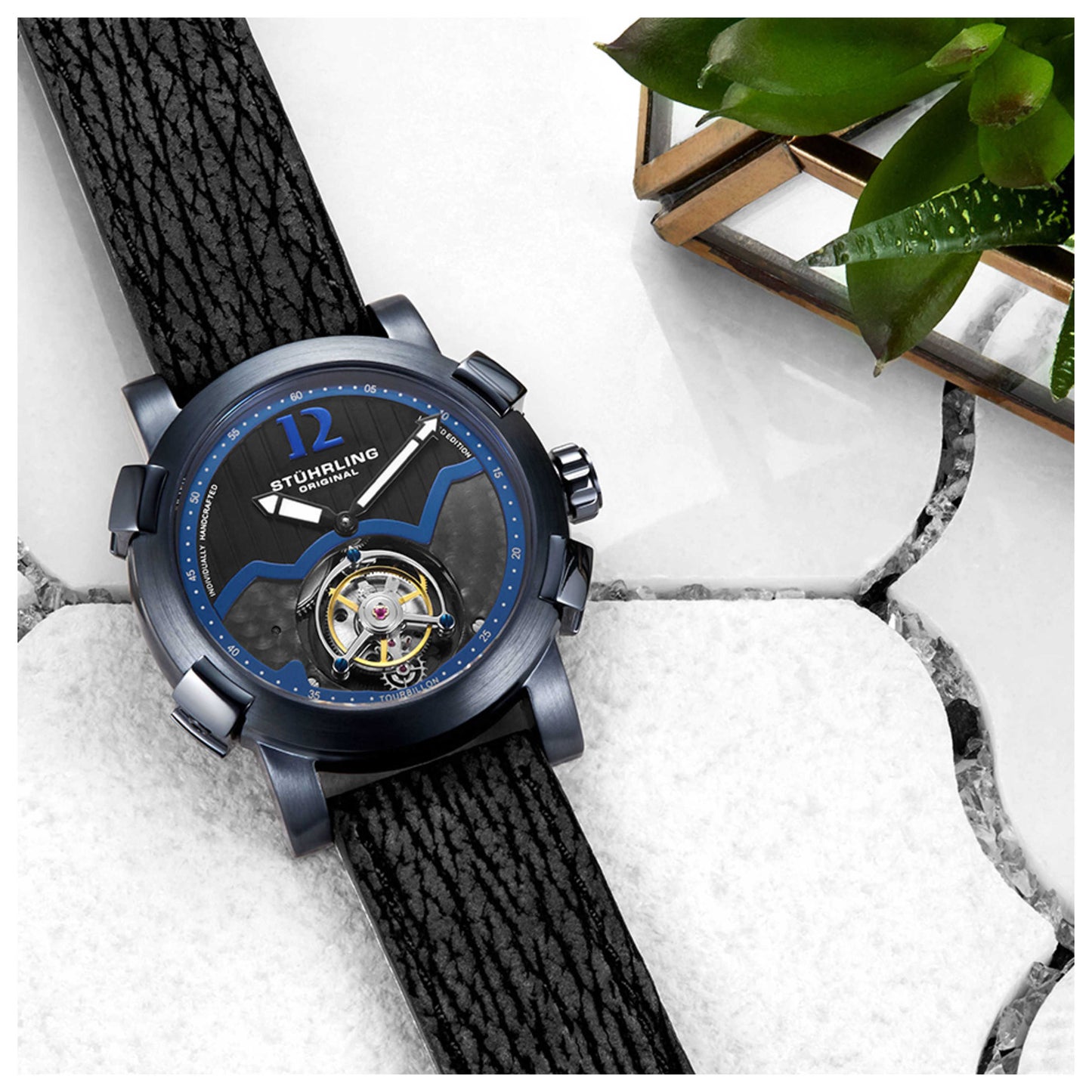 Stuhrling Tourbillon Men's Manual-Wind Watch M13684 - Image #5