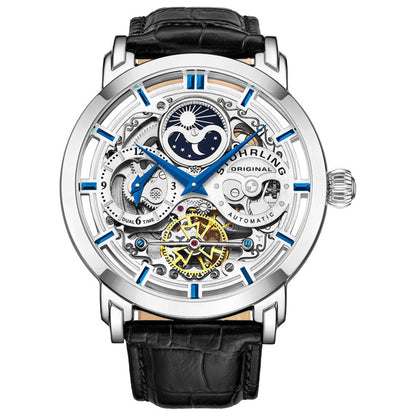 Front view of Stuhrling Legacy Men's Automatic Watch M13752