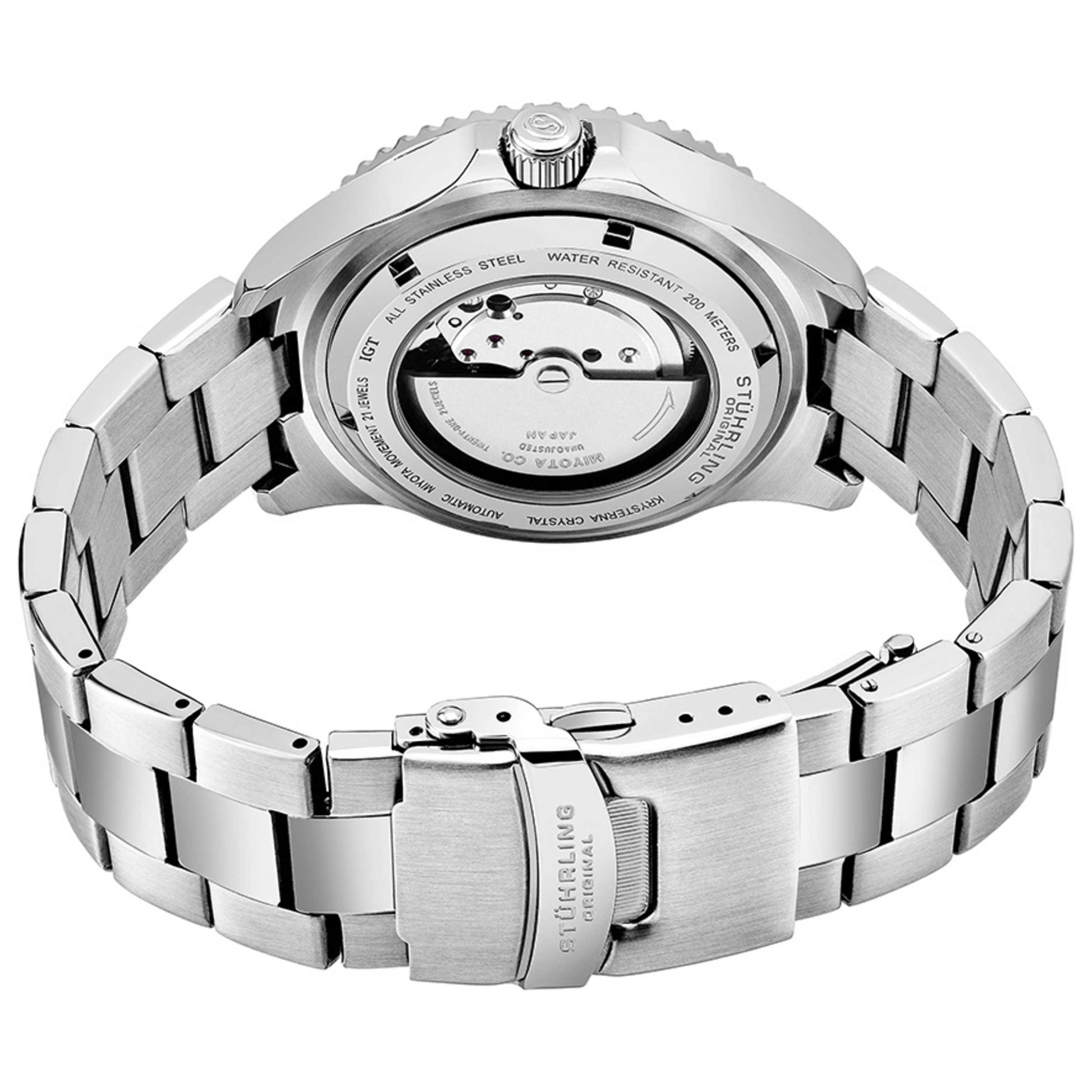 Stuhrling Aquadiver Men's Automatic Watch M13753 - Image #2