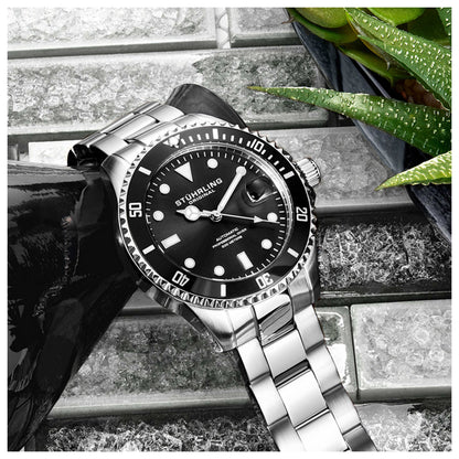 Stuhrling Aquadiver Men's Automatic Watch M13753 - Image #5