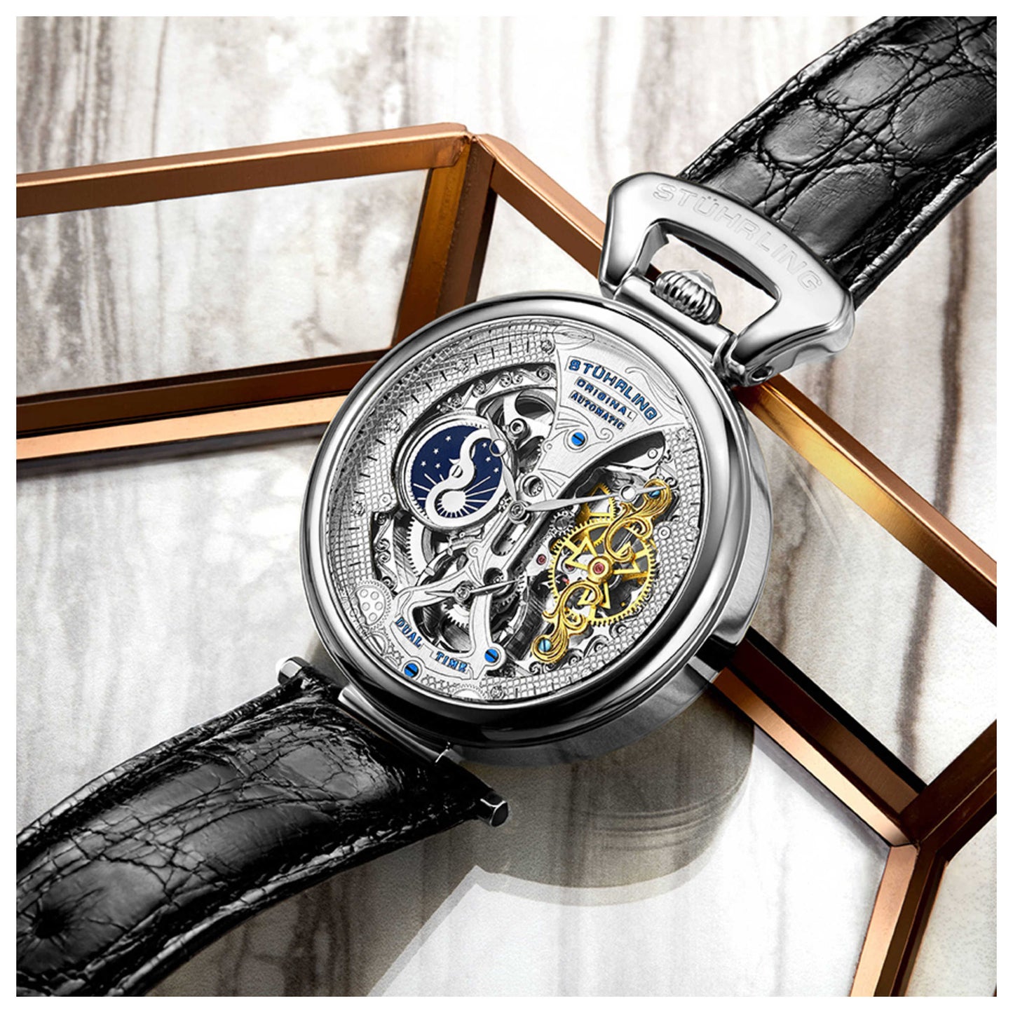 Stuhrling Legacy Men's Automatic Watch M13782 - Image #4