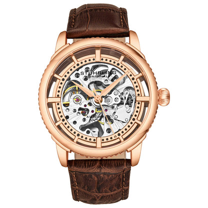 Front view of Stuhrling Legacy Men's Automatic Watch M13843