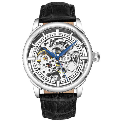 Front view of Stuhrling Legacy Men's Automatic Watch M13850