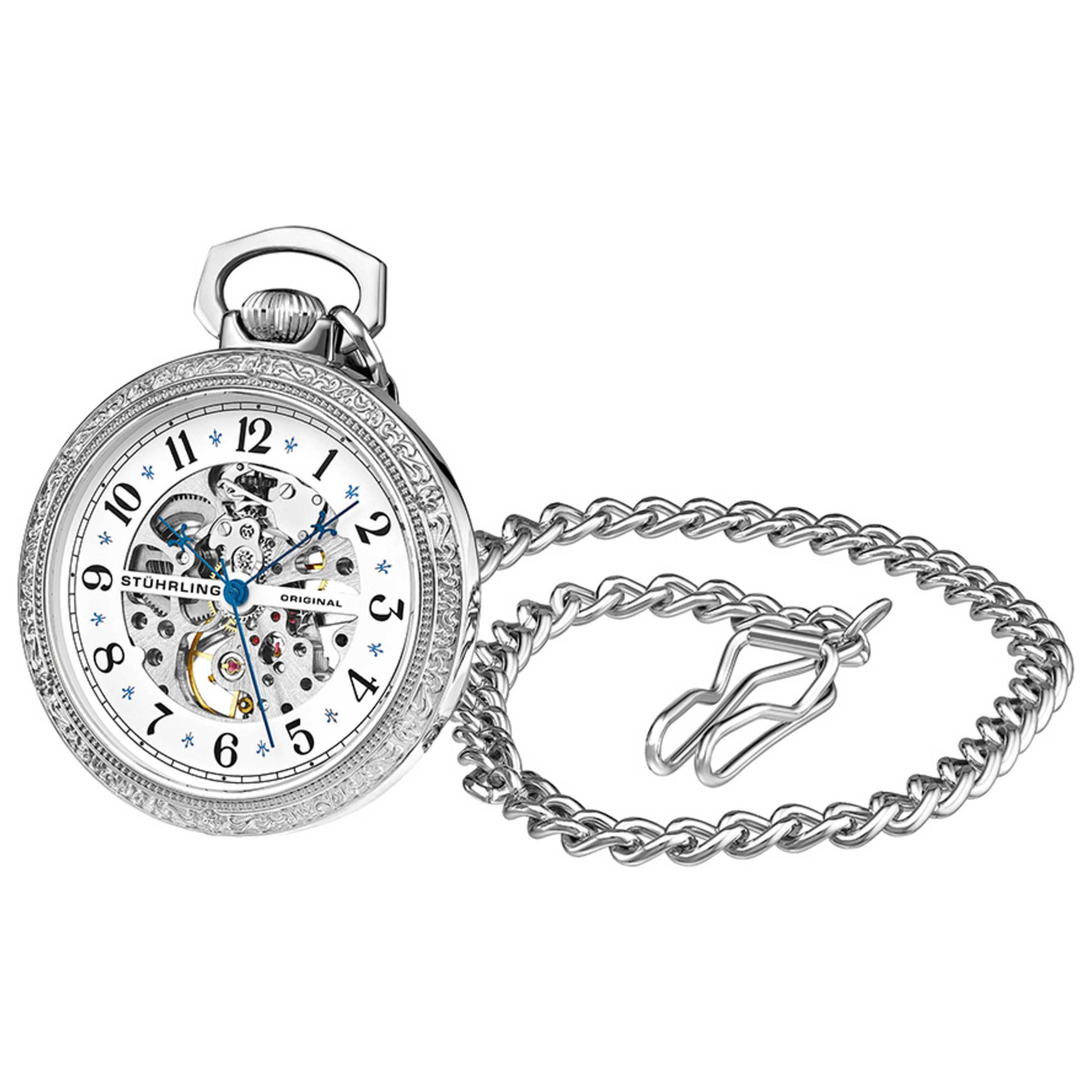 Front view of Stuhrling Legacy Men's Manual-Wind Watch M13851