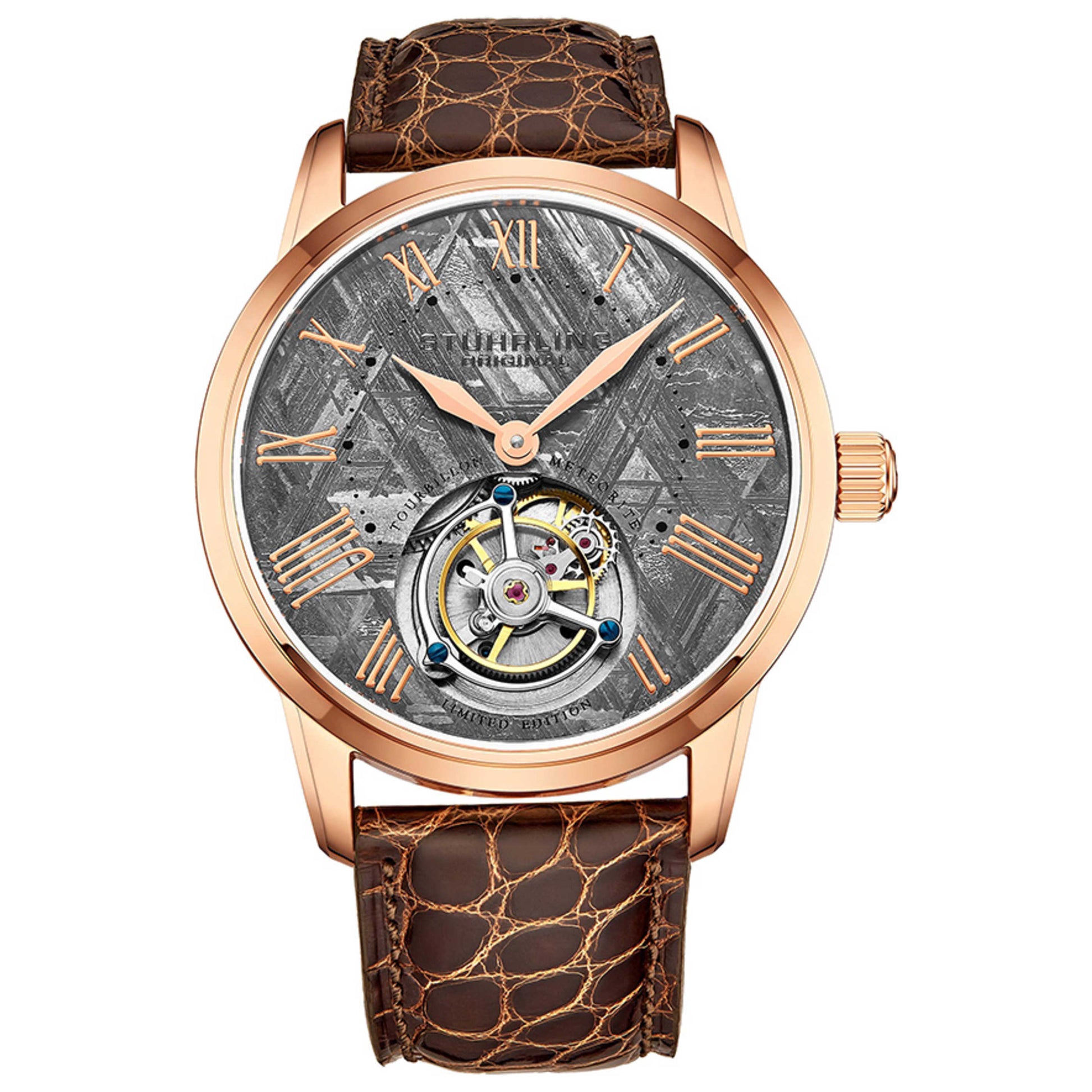 Front view of Stuhrling Tourbillon Men's Manual-Wind Watch M13883